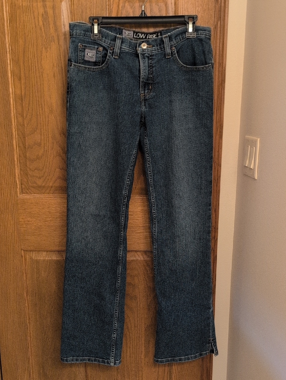 Cruel Girl Dark Blue Straight Jeans